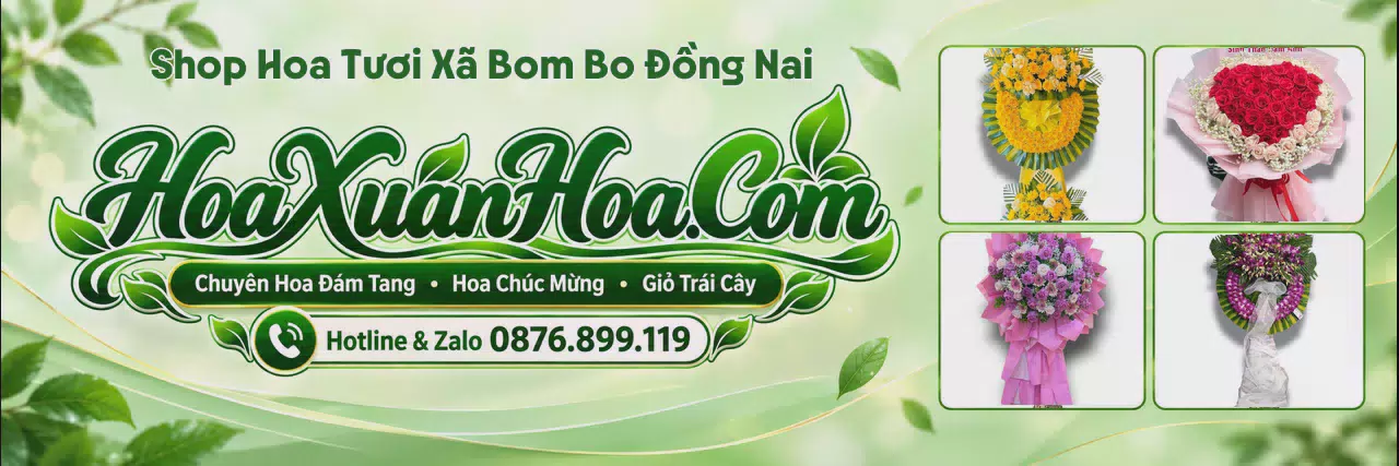 Ảnh bìa Shop Bán Hoa Tươi Tại Xã Bom Bo Đồng Nai - Đặt Hoa Dễ Dàng Nhanh Chóng