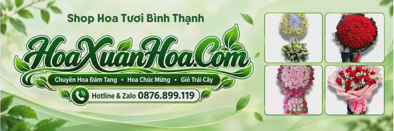 Ảnh bìa Tiệm Hoa Tươi Tại Bình Thạnh - Đặt Hoa Online Giao Nhanh