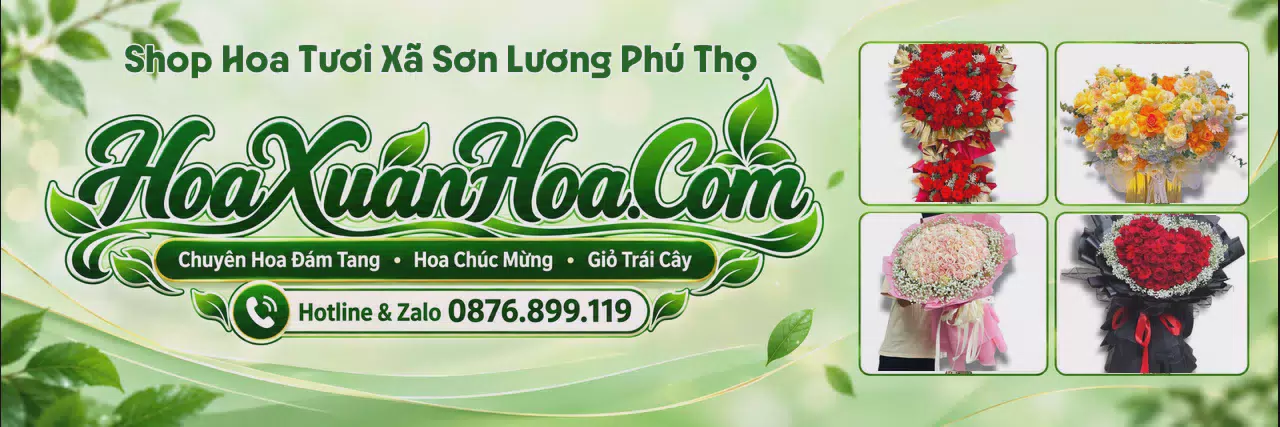 Ảnh bìa Shop Bán Hoa Tươi Tại Xã Sơn Lương Phú Thọ - Đặt Hoa Online Giao Nhanh