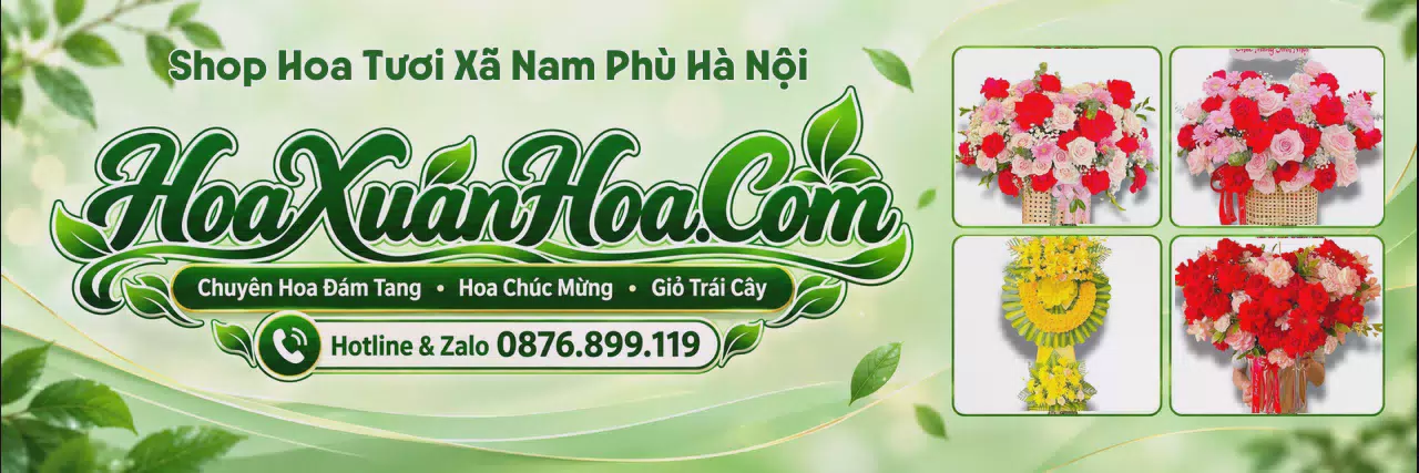 Ảnh bìa Shop Hoa Tươi Tại Xã Nam Phù Hà Nội - Dịch Vụ Hoa Tươi Tận Nơi