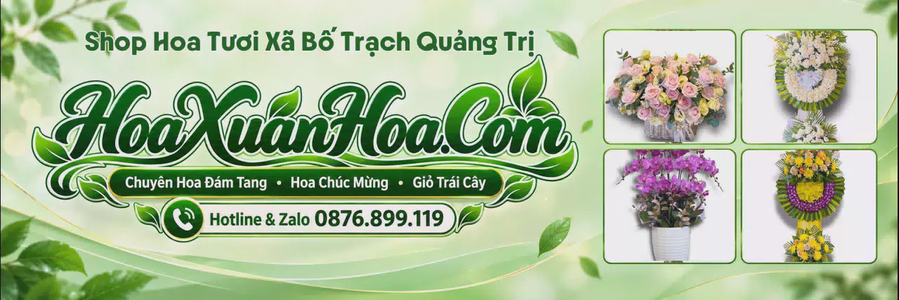 Ảnh bìa Tiệm Hoa Tươi Tại Xã Bố Trạch Quảng Trị - Dịch Vụ Hoa Tươi Giao Nhanh