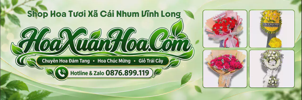 Ảnh bìa Shop Hoa Tươi Tại Xã Cái Nhum Vĩnh Long - Giao Hoa Tận Nơi