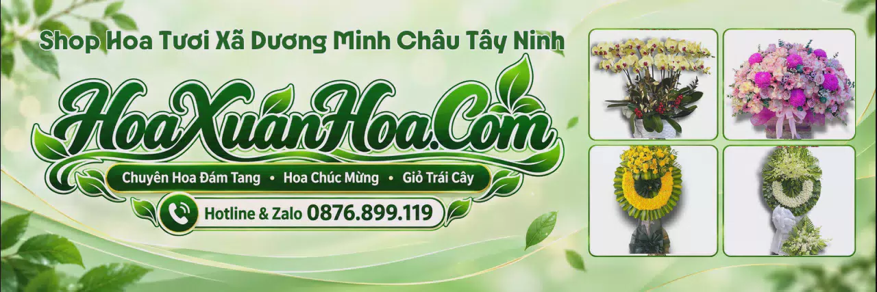Ảnh bìa Shop Hoa Tươi Tại Xã Dương Minh Châu Tây Ninh - Đặt Hoa Tươi Online