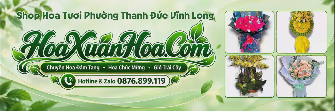 Ảnh bìa Shop Hoa Tươi Tại Phường Thanh Đức Vĩnh Long - Nhận Đặt Hoa Online