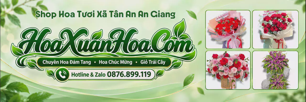 Ảnh bìa Đặt Hoa Tươi Tại Xã Tân An An Giang - Shop Hoa Giao Nhanh Trong Ngày