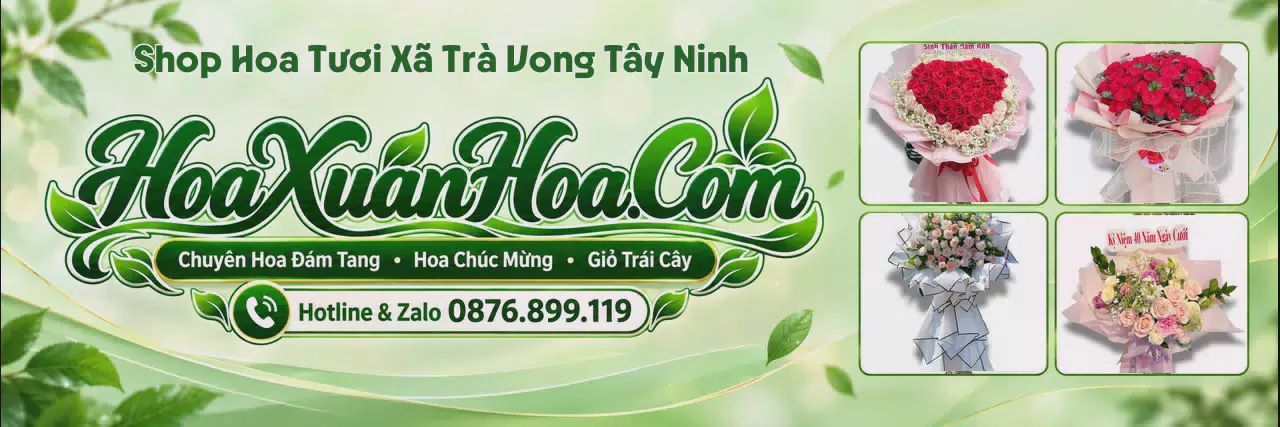 Ảnh bìa Shop Bán Hoa Tươi Tại Xã Trà Vong Tây Ninh - Shop Hoa Giao Nhanh Trong Ngày
