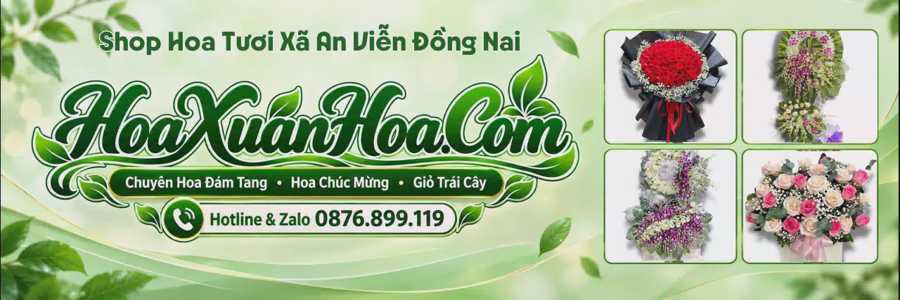 Ảnh bìa Tiệm Hoa Tươi Tại Xã An Viễn Đồng Nai - Dịch Vụ Hoa Tươi Giao Nhanh