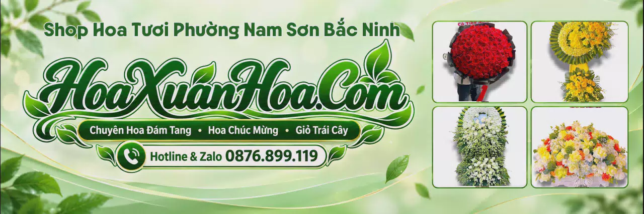 Ảnh bìa Cửa Hàng Hoa Tươi Tại Phường Nam Sơn Bắc Ninh - Shop Hoa Tươi Giao Trong Ngày