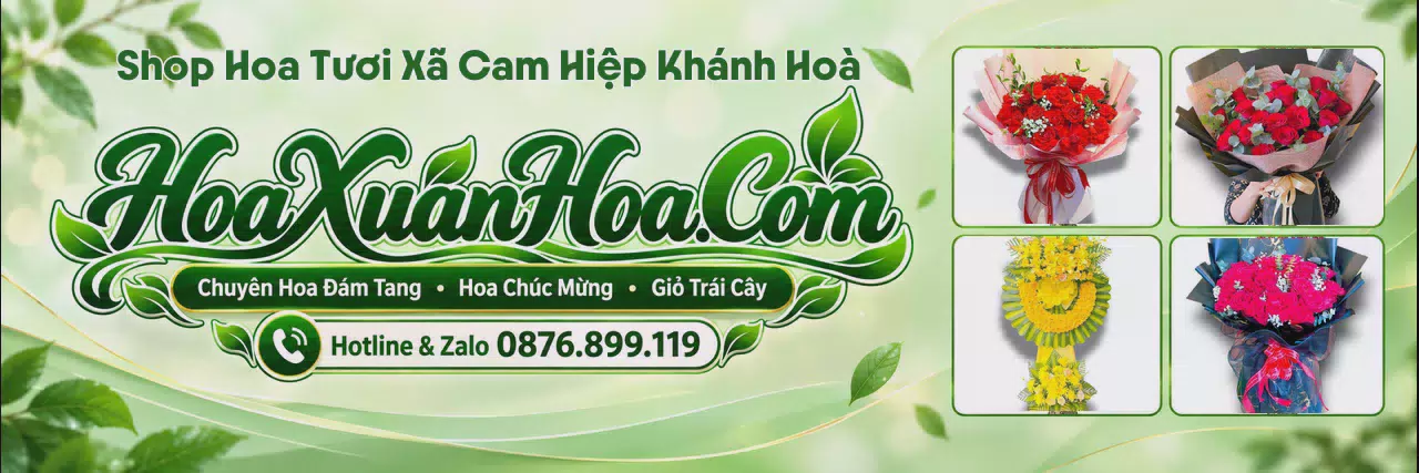 Ảnh bìa Tiệm Hoa Tươi Tại Xã Cam Hiệp Khánh Hoà - Đặt Hoa Online Giao Tận Nhà