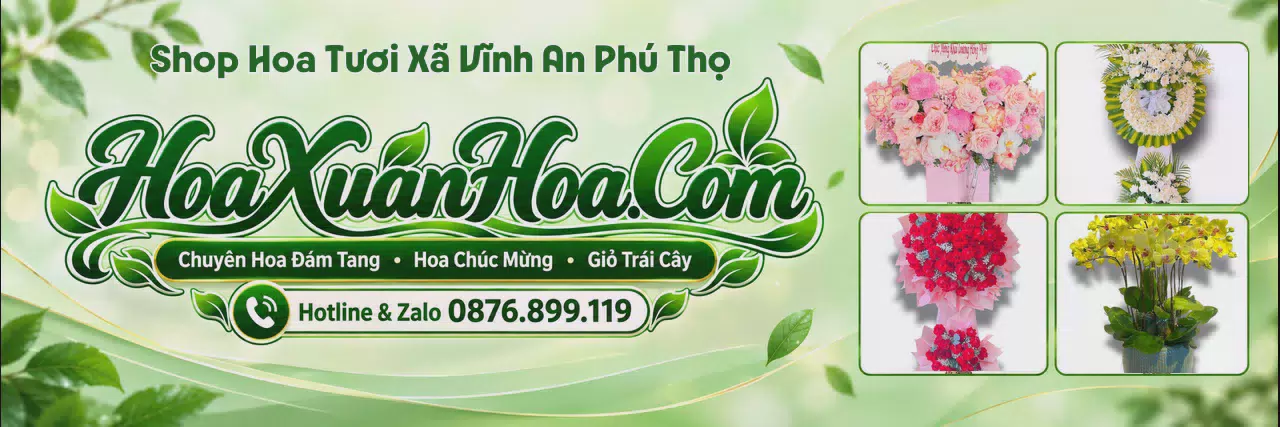 Ảnh bìa Đặt Hoa Tươi Tại Xã Vĩnh An Phú Thọ - Shop Hoa Tươi Giao Trong Ngày