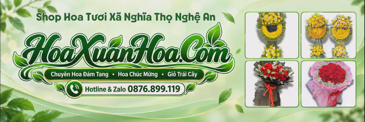 Ảnh bìa Cửa Hàng Hoa Tươi Tại Xã Nghĩa Thọ Nghệ An - Tiệm Hoa Tươi Giao Nhanh