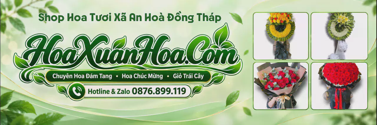 Ảnh bìa Shop Hoa Tươi Tại Xã An Hoà Đồng Tháp - Đặt Hoa Nhanh Trong Ngày