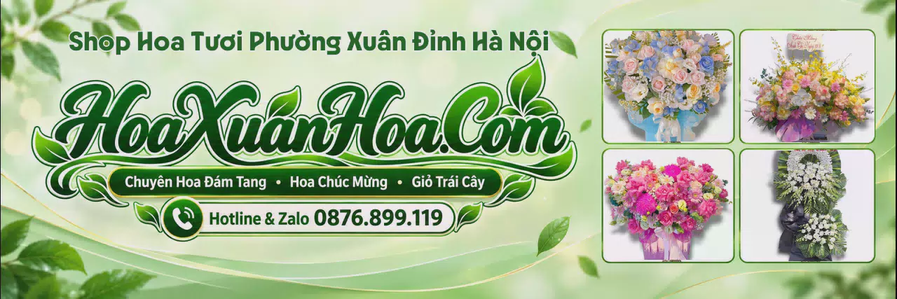 Ảnh bìa Shop Hoa Tươi Tại Phường Xuân Đỉnh Hà Nội - Đặt Hoa Online Tiện Lợi