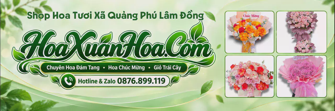 Ảnh bìa Shop Hoa Tươi Tại Xã Quảng Phú Lâm Đồng - Shop Hoa Nhận Đơn Online