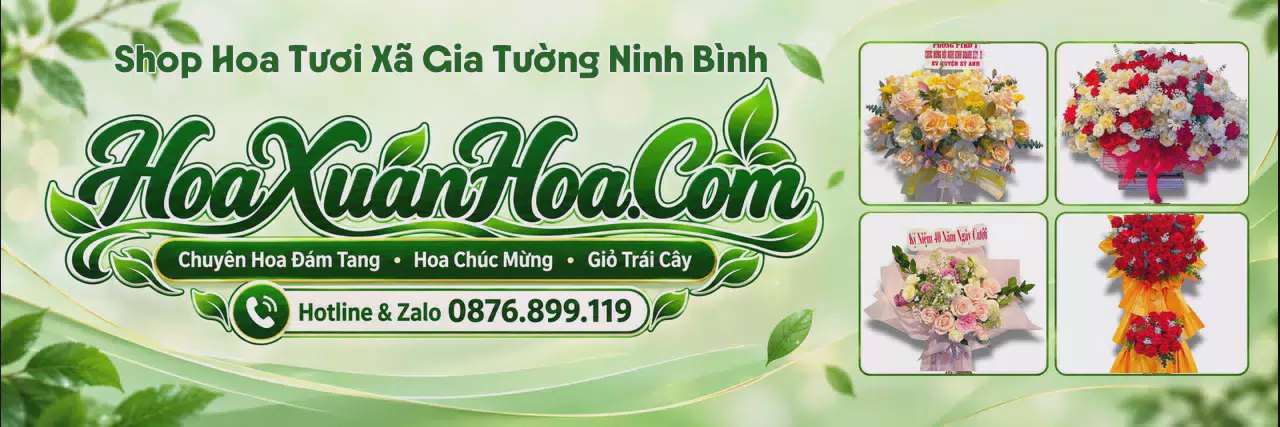 Ảnh bìa Tiệm Hoa Tươi Tại Xã Gia Tường Ninh Bình - Đặt Hoa Online Giao Tận Nhà