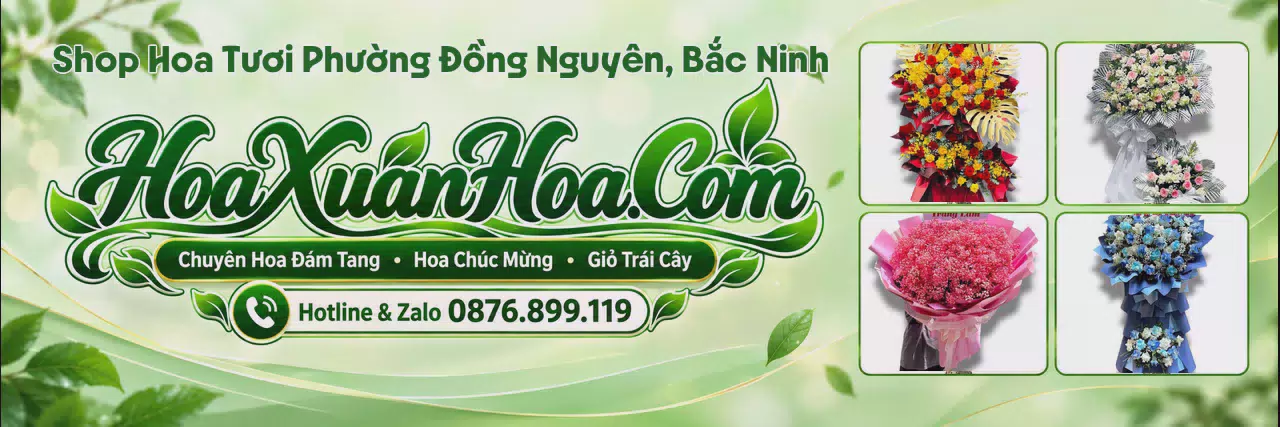 Ảnh bìa Cửa Hàng Bán Hoa Tươi Tại Phường Đồng Nguyên, Bắc Ninh - Giao Hoa Tận Nơi