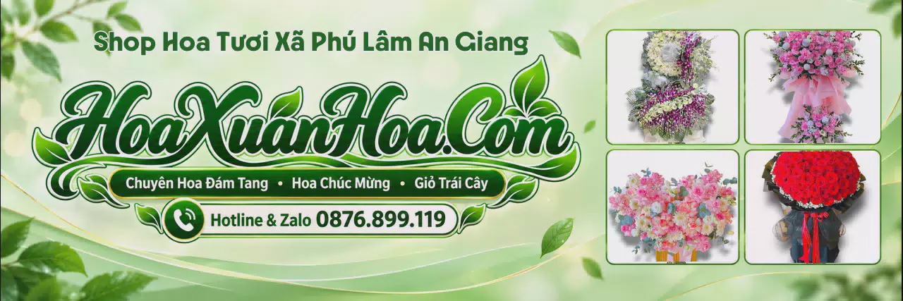 Ảnh bìa Tiệm Hoa Tươi Tại Xã Phú Lâm An Giang - Giao Hoa Nhanh Chóng