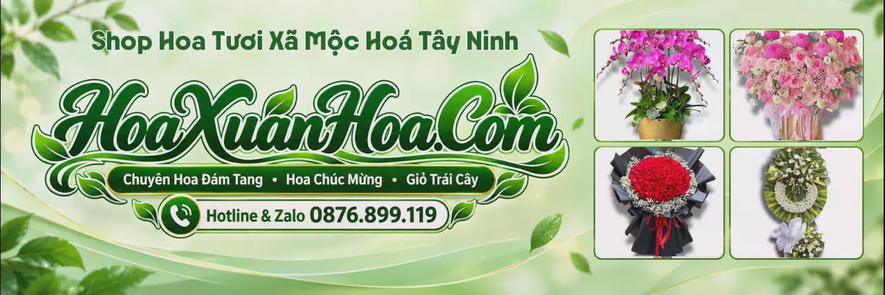 Ảnh bìa Đặt Hoa Tươi Tại Xã Mộc Hoá Tây Ninh - Tiệm Hoa Tươi Giao Nhanh