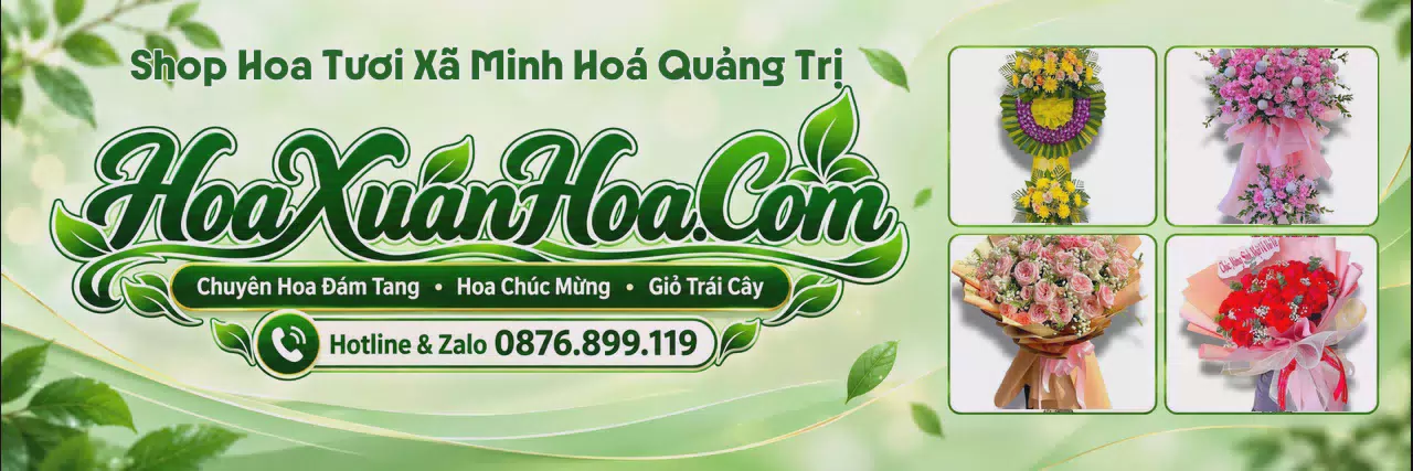 Ảnh bìa Đặt Hoa Tươi Tại Xã Minh Hoá Quảng Trị - Đặt Hoa Online Giao Tận Nhà