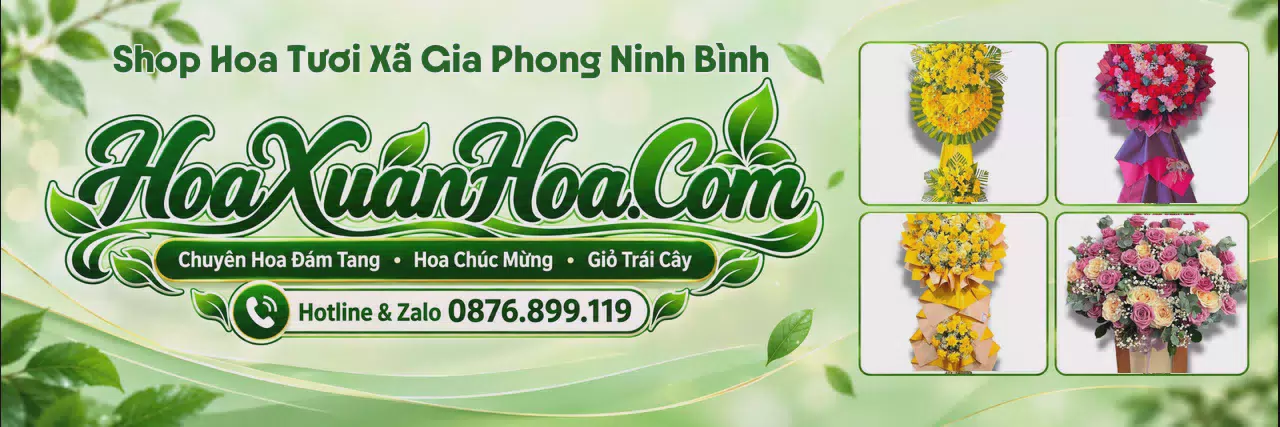 Ảnh bìa Đặt Hoa Tươi Tại Xã Gia Phong Ninh Bình - Đặt Hoa Tươi Trực Tuyến