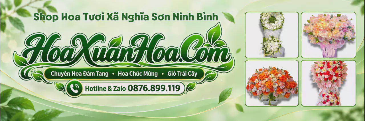 Ảnh bìa Cửa Hàng Bán Hoa Tươi Tại Xã Nghĩa Sơn Ninh Bình - Shop Hoa Tươi Giao Trong Ngày