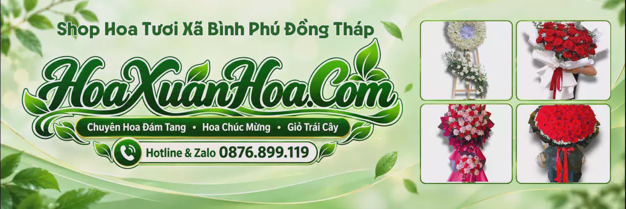 Ảnh bìa Shop Hoa Tươi Tại Xã Bình Phú Đồng Tháp - Dịch Vụ Giao Hoa Tận Nơi