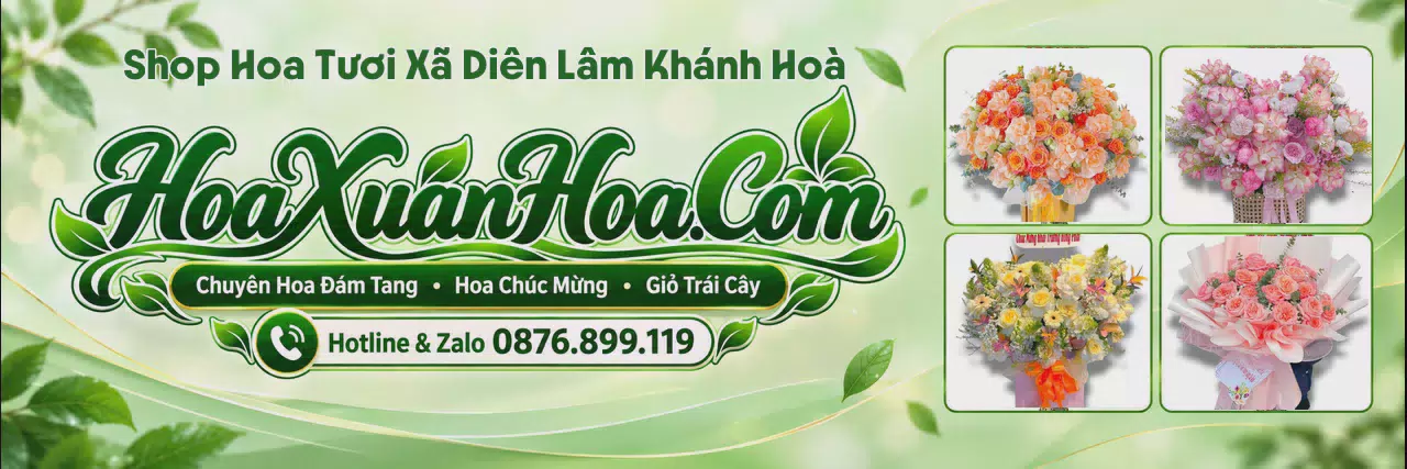 Ảnh bìa Tiệm Hoa Tươi Tại Xã Diên Lâm Khánh Hoà - Shop Hoa Giao Tận Nhà