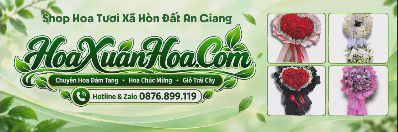 Ảnh bìa Tiệm Hoa Tươi Tại Xã Hòn Đất An Giang - Tiệm Hoa Tươi Giao Nhanh