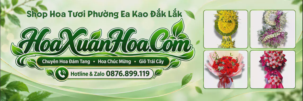 Ảnh bìa Shop Hoa Tươi Tại Phường Ea Kao Đắk Lắk - Giao Hoa Tận Nơi