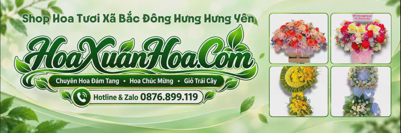 Ảnh bìa Shop Hoa Tươi Tại Xã Bắc Đông Hưng Hưng Yên - Đặt Hoa Online Tiện Lợi