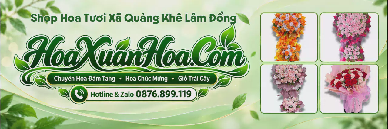Ảnh bìa Shop Bán Hoa Tươi Tại Xã Quảng Khê Lâm Đồng - Dịch Vụ Giao Hoa Tận Nơi