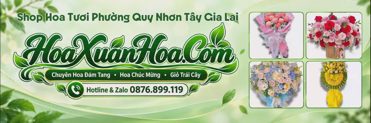 Ảnh bìa Tiệm Hoa Tươi Tại Phường Quy Nhơn Tây Gia Lai - Tiệm Hoa Tươi Giao Tận Nhà