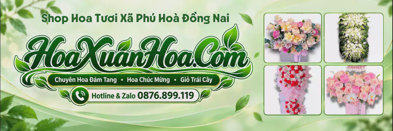 Ảnh bìa Tiệm Hoa Tươi Tại Xã Phú Hoà Đồng Nai - Tiệm Hoa Giao Nhanh