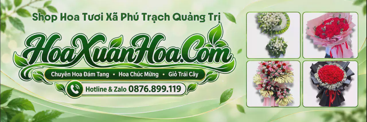 Ảnh bìa Shop Hoa Tươi Tại Xã Phú Trạch Quảng Trị - Tiệm Hoa Nhận Giao Tận Nơi