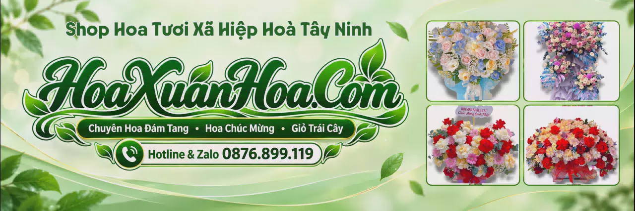 Ảnh bìa Tiệm Hoa Tươi Tại Xã Hiệp Hoà Tây Ninh - Đặt Hoa Online Giao Tận Nhà