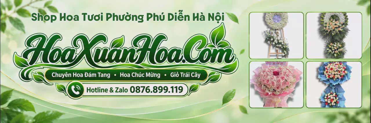 Ảnh bìa Đặt Hoa Tươi Tại Phường Phú Diễn Hà Nội - Tiệm Hoa Nhận Giao Tận Nơi