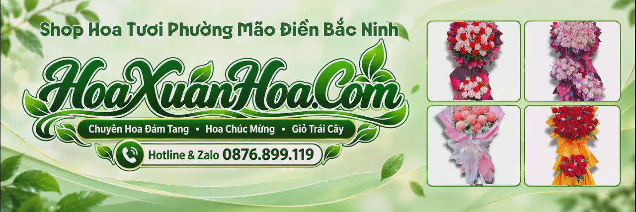 Ảnh bìa Đặt Hoa Tươi Tại Phường Mão Điền Bắc Ninh - Tiệm Hoa Giao Hoa Tận Nhà
