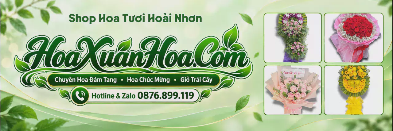 Ảnh bìa Shop Hoa Tươi Tại Hoài Nhơn - Đặt Hoa Dễ Dàng Nhanh Chóng