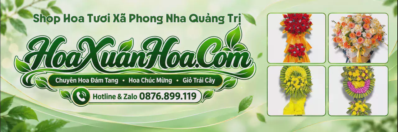 Ảnh bìa Cửa Hàng Bán Hoa Tươi Tại Xã Phong Nha Quảng Trị - Đặt Hoa Dễ Dàng Nhanh Chóng
