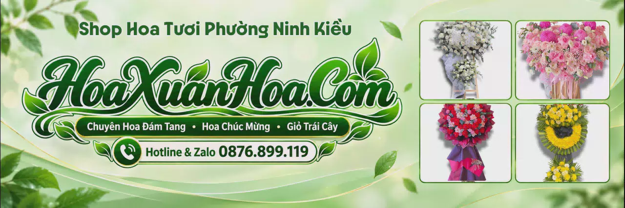 Ảnh bìa Cửa Hàng Bán Hoa Tươi Tại Phường Ninh Kiều - Giao Hoa Tận Địa Chỉ