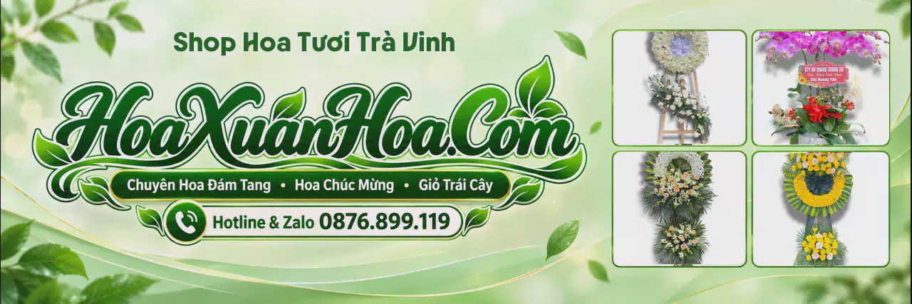 Ảnh bìa Cửa Hàng Hoa Tươi Tại Trà Vinh - Giao Hoa Tận Nơi
