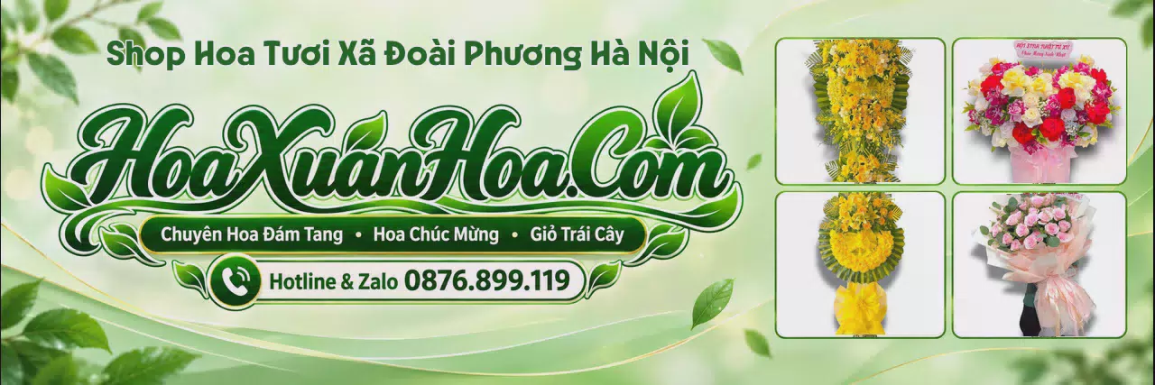 Ảnh bìa Shop Hoa Tươi Tại Xã Đoài Phương Hà Nội - Giao Hoa Tận Địa Chỉ