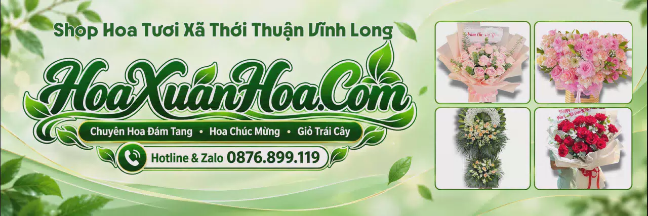 Ảnh bìa Shop Hoa Tươi Tại Xã Thới Thuận Vĩnh Long - Tiệm Hoa Giao Nhanh