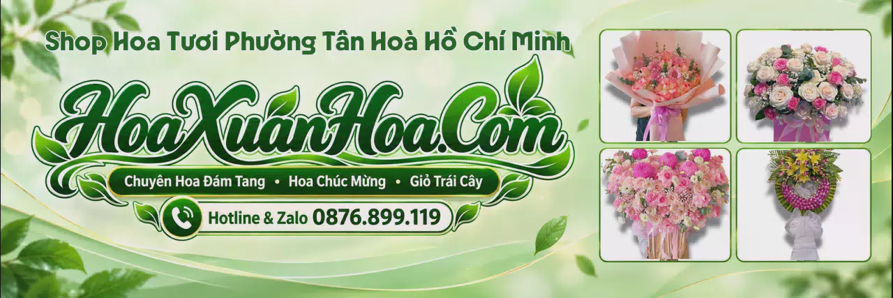 Ảnh bìa Cửa Hàng Hoa Tươi Tại Phường Tân Hoà Hồ Chí Minh - Dịch Vụ Đặt Hoa Trực Tuyến