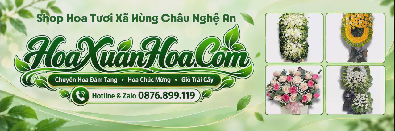 Ảnh bìa Đặt Hoa Tươi Tại Xã Hùng Châu Nghệ An - Tiệm Hoa Nhận Giao Tận Nơi