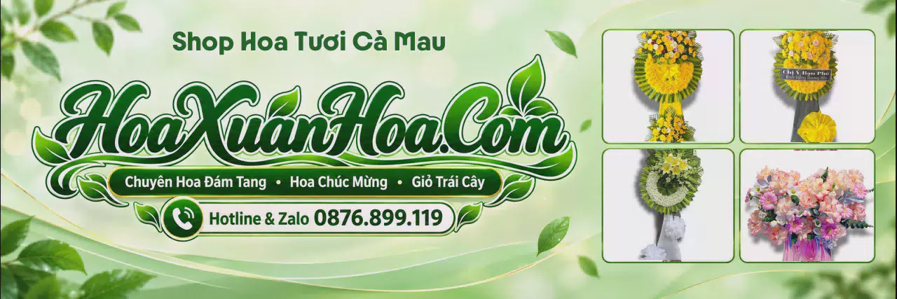 Ảnh bìa Cửa Hàng Hoa Tươi Tại Cà Mau - Shop Hoa Tươi Đặt Trực Tuyến