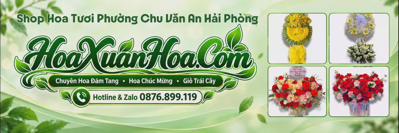 Ảnh bìa Tiệm Hoa Tươi Tại Phường Chu Văn An Hải Phòng - Shop Hoa Giao Tận Nhà