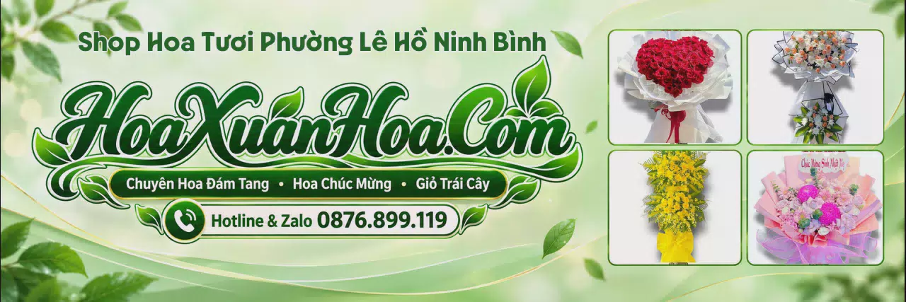 Ảnh bìa Shop Hoa Tươi Tại Phường Lê Hồ Ninh Bình - Shop Hoa Tươi Giao Trong Ngày