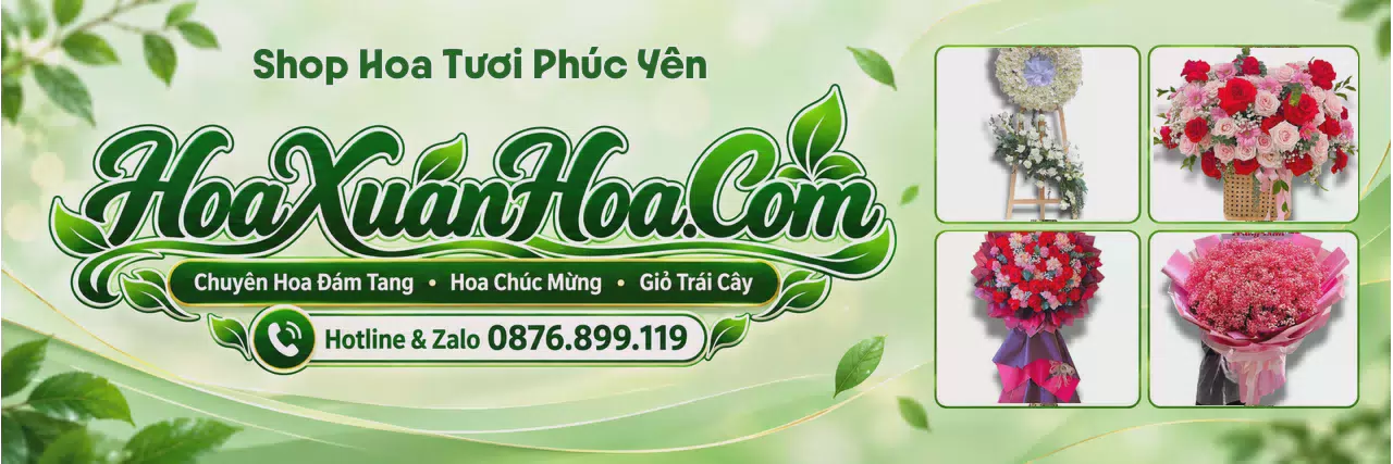 Ảnh bìa Tiệm Hoa Tươi Tại Phúc Yên - Tiệm Hoa Tươi Giao Tận Nhà