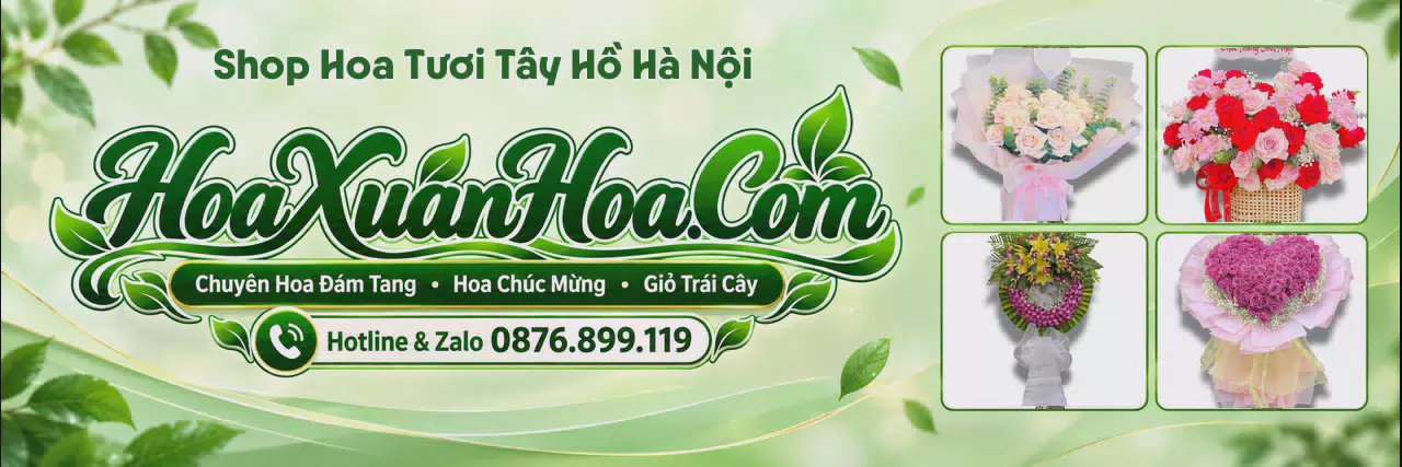 Ảnh bìa Shop Hoa Tươi Tại Tây Hồ Hà Nội - Giao Hoa Tận Nơi